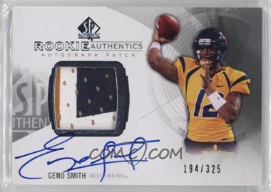 2013 SP Authentic - [Base] #183 - Rookie Autograph Patch - Geno Smith /325