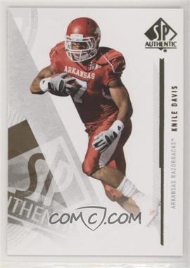 2013 SP Authentic - [Base] #25 - Knile Davis