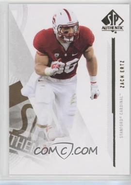 2013 SP Authentic - [Base] #34 - Zach Ertz