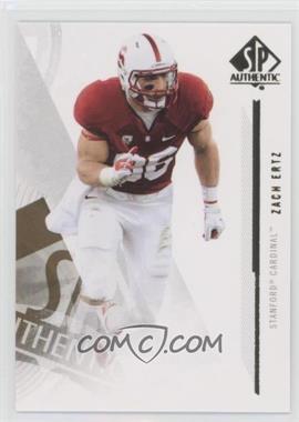 2013 SP Authentic - [Base] #34 - Zach Ertz