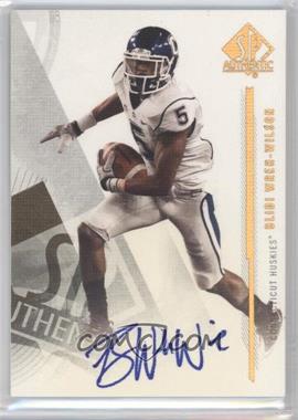 2013 SP Authentic - Canvas Collection - Autographs #CC-41 - Blidi Wreh-Wilson