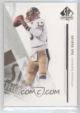 2013 SP Authentic - Canvas Collection #CC-116 - Dan Marino