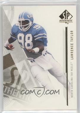 2013 SP Authentic - Canvas Collection #CC-123 - Lawrence Taylor