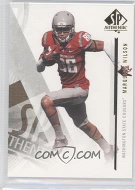 2013 SP Authentic - Canvas Collection #CC-49 - Marquess Wilson