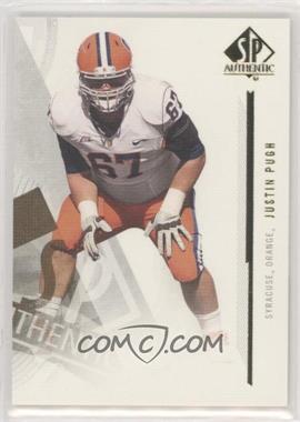 2013 SP Authentic - Canvas Collection #CC-57 - Justin Pugh