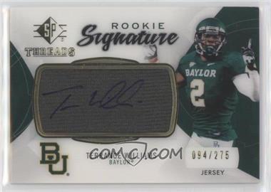 2013 SP Authentic - Rookie Threads Autograph Jerseys #RT-WI - Terrance Williams /275 [EX to NM]