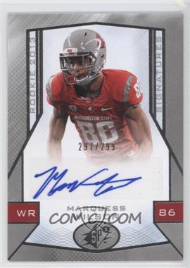 2013 SPx - [Base] #130 - Rookie Signatures - Marquess Wilson /299