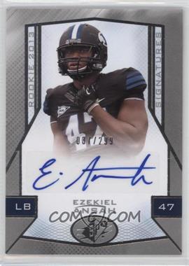 2013 SPx - [Base] #137 - Rookie Signatures - Ezekiel Ansah /299