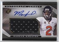 Rookie Autograph Jersey - Markus Wheaton #/475