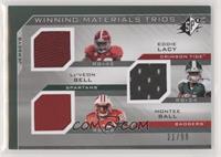 Eddie Lacy, Le'Veon Bell, Montee Ball #/99