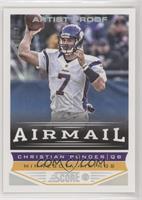 Airmail - Christian Ponder #/32