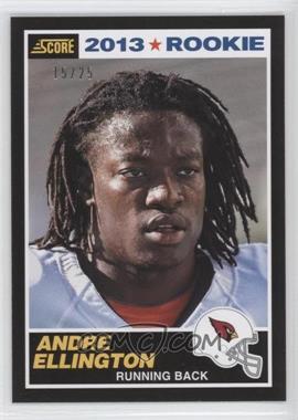 2013 Score - [Base] - Black #337 - Rookie - Andre Ellington /25