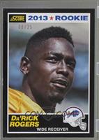 Rookie - Da'Rick Rogers [Noted] #/25