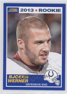 2013 Score - [Base] - Blue #340 - Rookie - Bjoern Werner