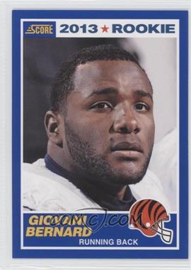 2013 Score - [Base] - Blue #369 - Rookie - Giovani Bernard