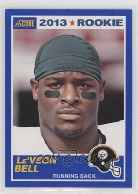 2013 Score - [Base] - Blue #392 - Rookie - Le'Veon Bell