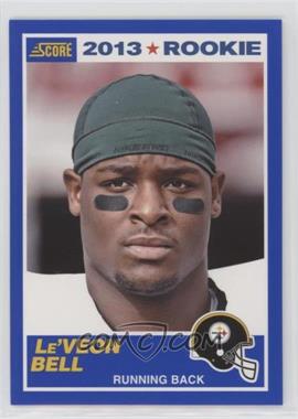 2013 Score - [Base] - Blue #392 - Rookie - Le'Veon Bell