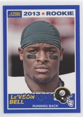 2013 Score - [Base] - Blue #392 - Rookie - Le'Veon Bell