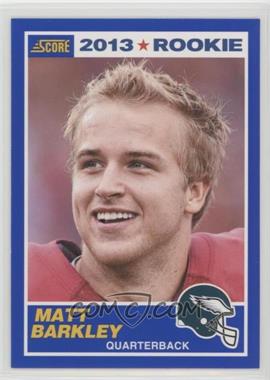 2013 Score - [Base] - Blue #404 - Rookie - Matt Barkley