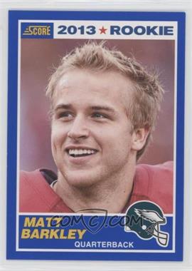 2013 Score - [Base] - Blue #404 - Rookie - Matt Barkley