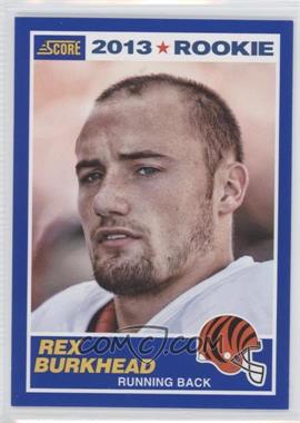 2013 Score - [Base] - Blue #416 - Rookie - Rex Burkhead