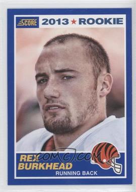 2013 Score - [Base] - Blue #416 - Rookie - Rex Burkhead