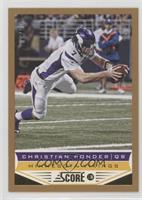 Christian Ponder #/50