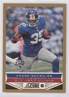 Andre Brown #/50