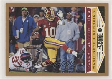 2013 Score - [Base] - Gold Zone #214 - Robert Griffin III /50