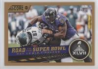 Road to the Super Bowl - Ray Lewis #/50
