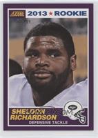 Rookie - Sheldon Richardson #/99