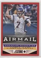 Airmail - Christian Ponder #/30