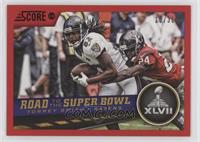 Road to the Super Bowl - Torrey Smith #/30