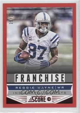 2013 Score - [Base] - Red Zone #280 - Franchise - Reggie Wayne /30