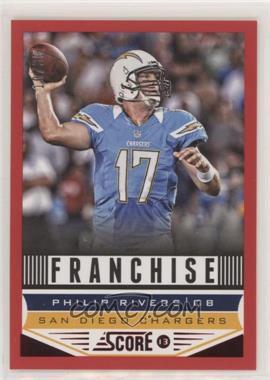 2013 Score - [Base] - Red Zone #293 - Franchise - Philip Rivers /30