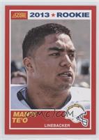 Rookie - Manti Te'o