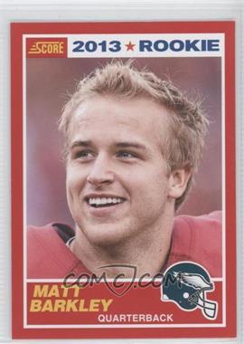 2013 Score - [Base] - Red #404 - Rookie - Matt Barkley