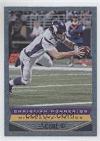 Christian Ponder #/99