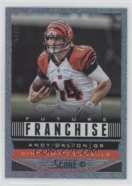 2013 Score - [Base] - Showcase #305 - Future Franchise - Andy Dalton /99