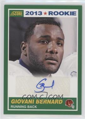 2013 Score - [Base] - Signatures #369 - Rookie - Giovani Bernard