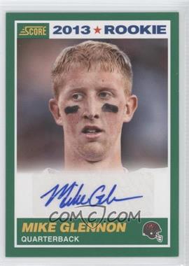 2013 Score - [Base] - Signatures #409 - Rookie - Mike Glennon