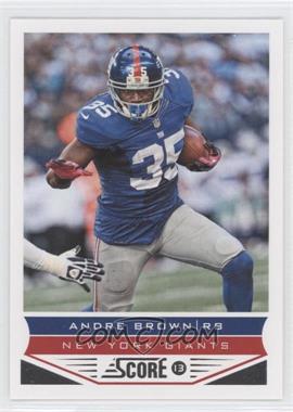 2013 Score - [Base] #142 - Andre Brown