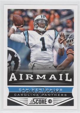 2013 Score - [Base] #225 - Airmail - Cam Newton