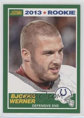 2013 Score - [Base] #340 - Rookie - Bjoern Werner