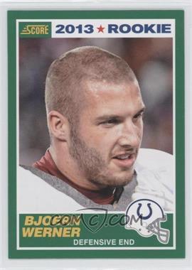 2013 Score - [Base] #340 - Rookie - Bjoern Werner