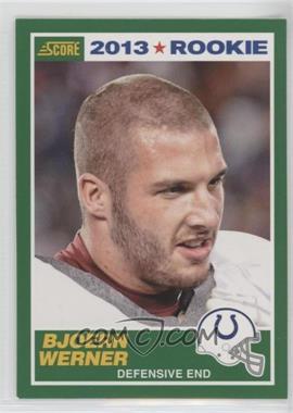 2013 Score - [Base] #340 - Rookie - Bjoern Werner