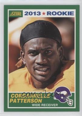 2013 Score - [Base] #351 - Rookie - Cordarrelle Patterson