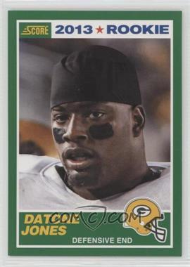 2013 Score - [Base] #355 - Rookie - Datone Jones