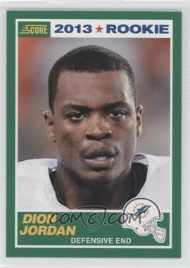 2013 Score - [Base] #361 - Rookie - Dion Jordan