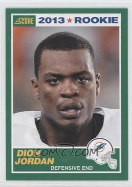 2013 Score - [Base] #361 - Rookie - Dion Jordan